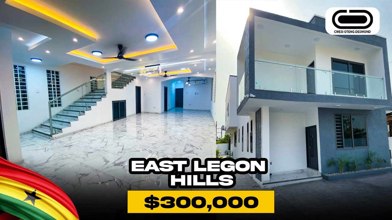 Inside a $300,000 House in Ghana| Real Estate in Ghana|East Legon Hills