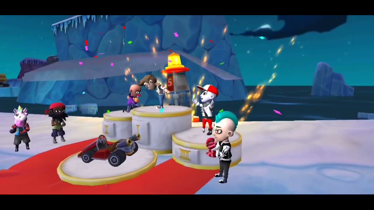 Boom Karts Online Multiplayer Gameplay | Car racing game 🚗