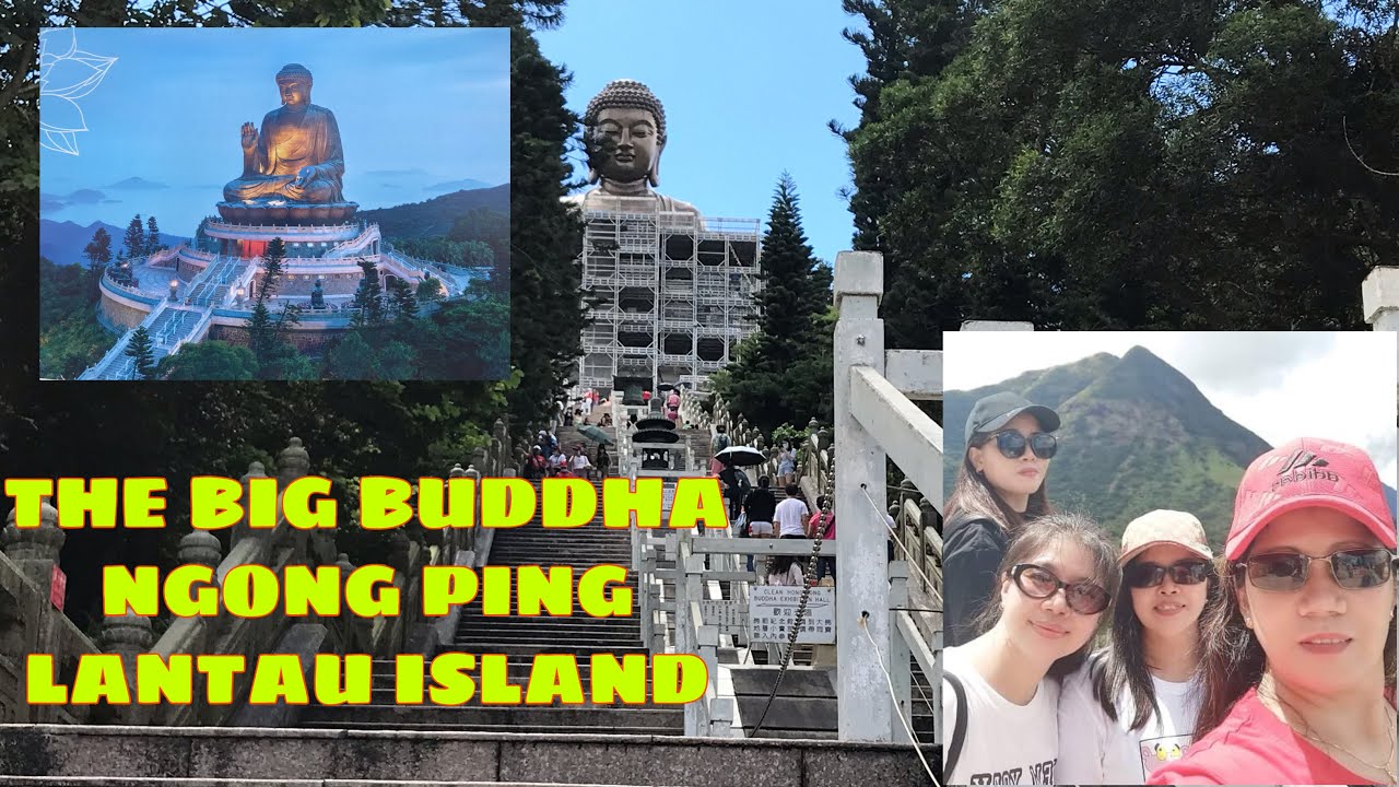 THE BIG BUDDHA (Under Renovation) Ngong Ping, Lantau Island #Hongkong
