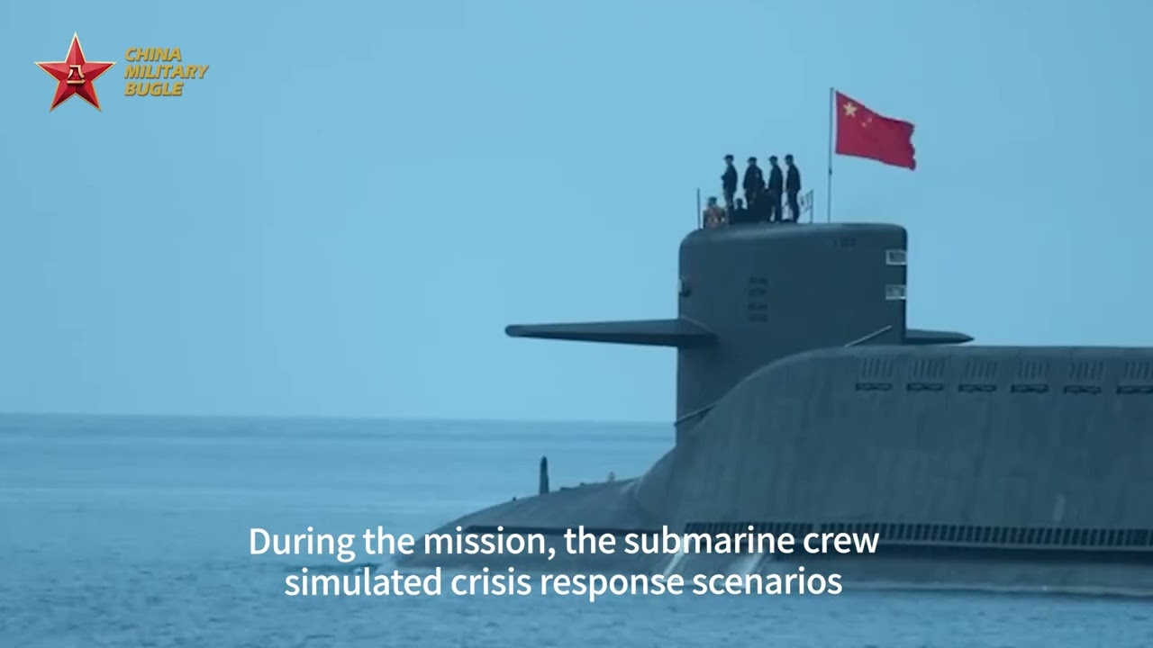 PLA Navy Submarine Executes Oceangoing Mission