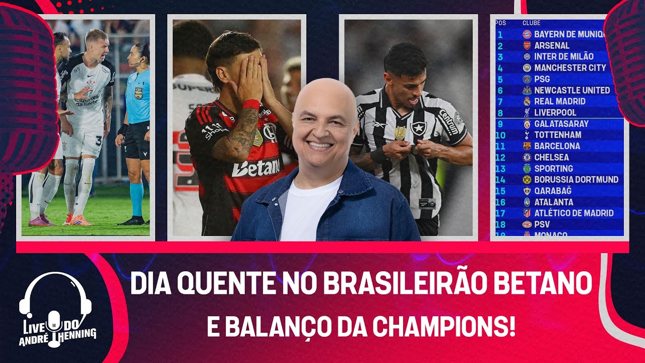 S&Atilde;O PAULO E FLAMENGO EMPATAM, BOTAFOGO ATROPELA O VASCO, CORINTHIANS PERDE, SANTOS NO Z4 E +