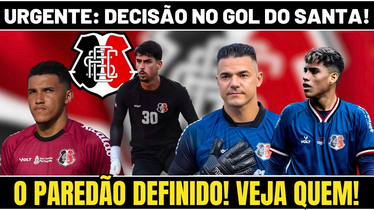 ⚫⚪🔴🧤 QUEM SERÁ O #1? A BATALHA NO GOL DO SANTA CRUZ EXPLODIU! CORTES DO TRICOLOR