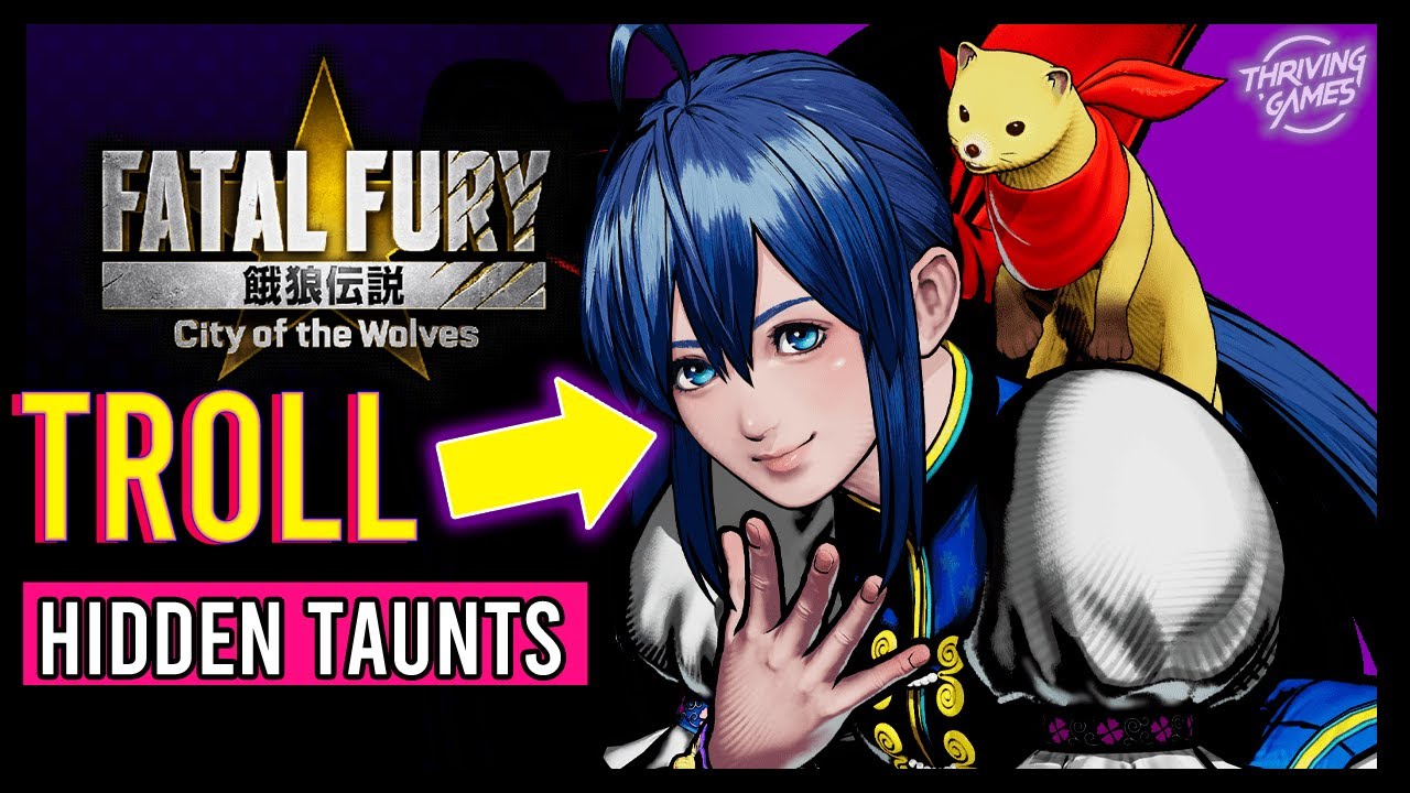 FATAL FURY: CotW | All Hidden Taunts 😭