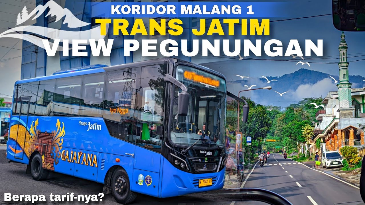 BEGINI CARANYA NAIK BUS TRANS JATIM KORIDOR 1 MALANG‼️