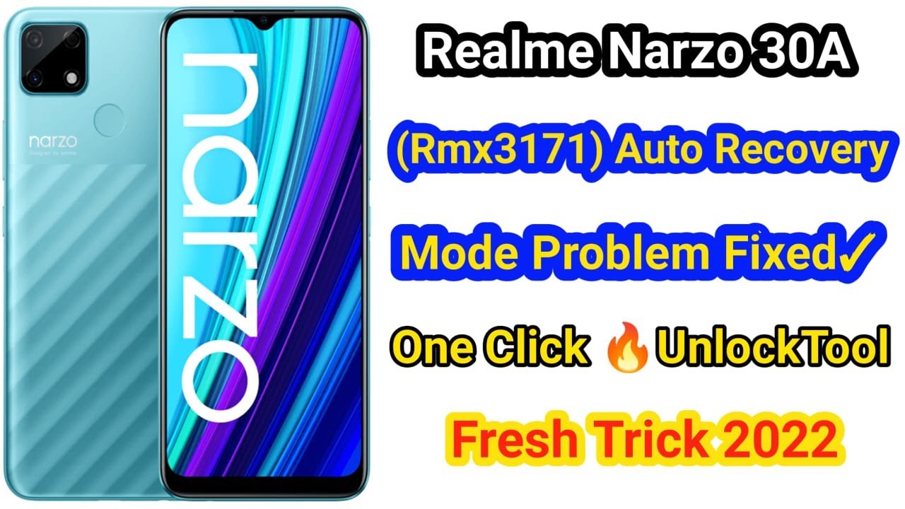 Realme Narzo 30A Auto Recovery Mode Problem Solve || Rmx3171 Only Recovery Mode solution 2022