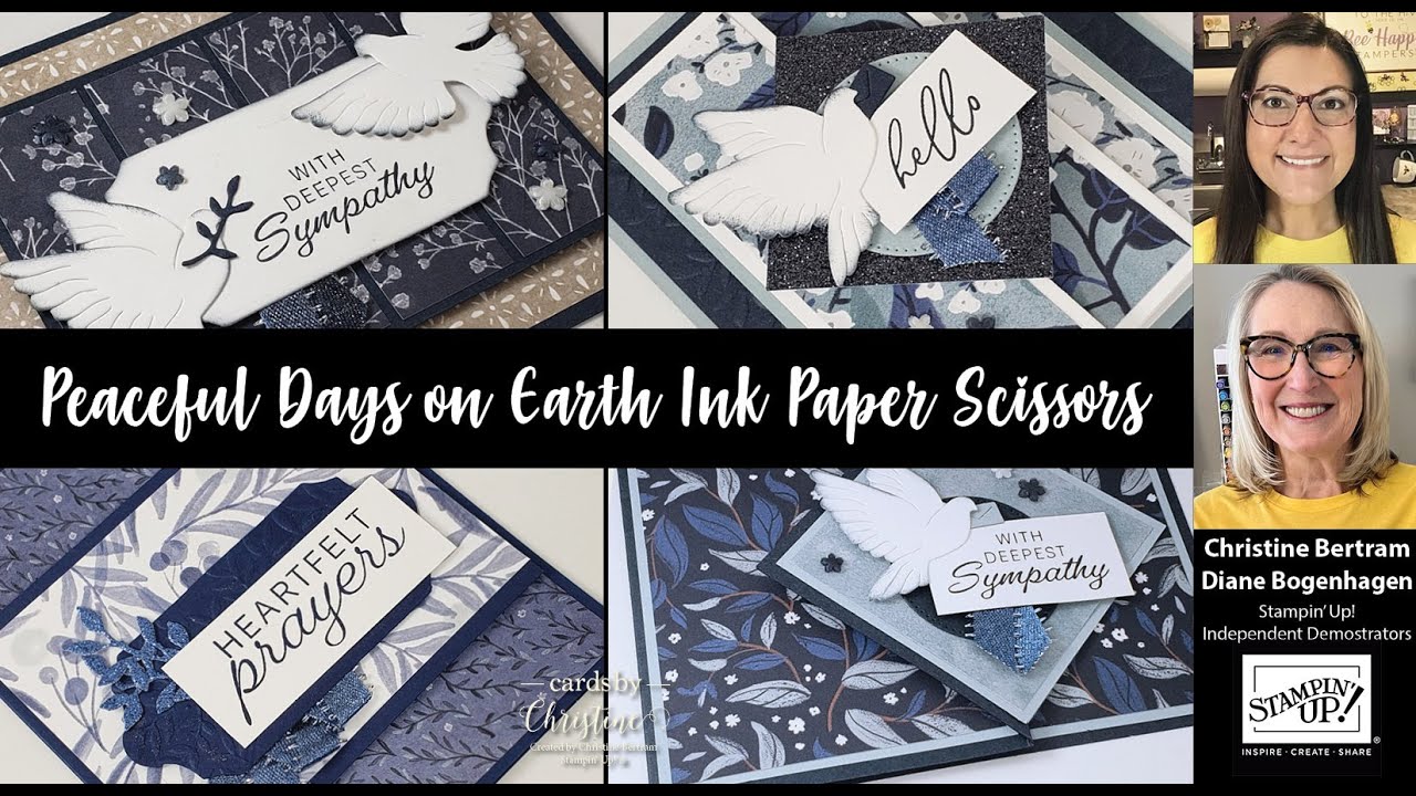Ink Paper Scissors featuring Peaceful Days on Earth with Cards by Christine