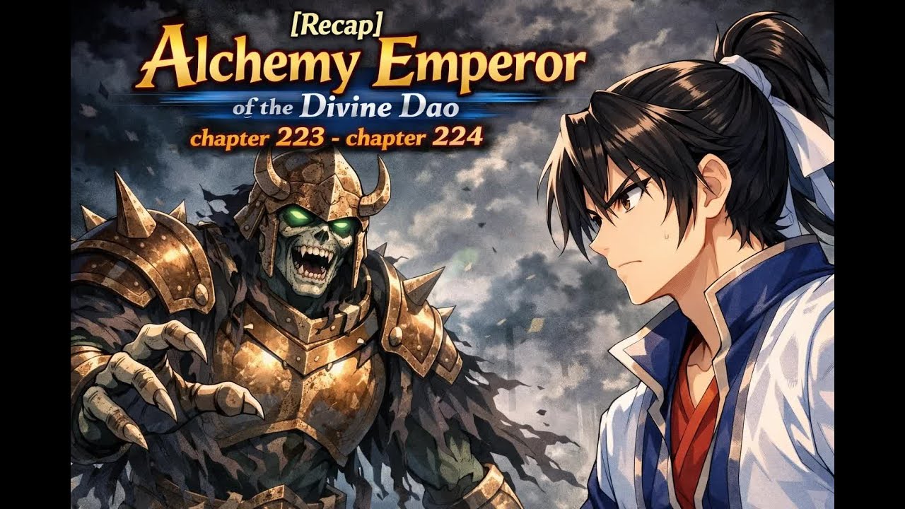 [Recap] Alchemy Emperor of the Divine Dao chapter 223 - chapter 224 #MartialArts