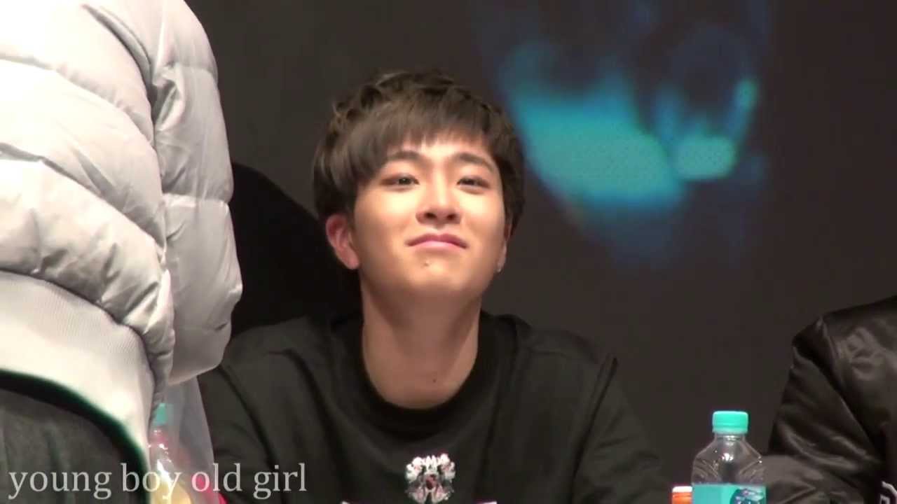 [ybog fancam] [140126] [GOT7 1st fansign event] lovely Youngjae cut