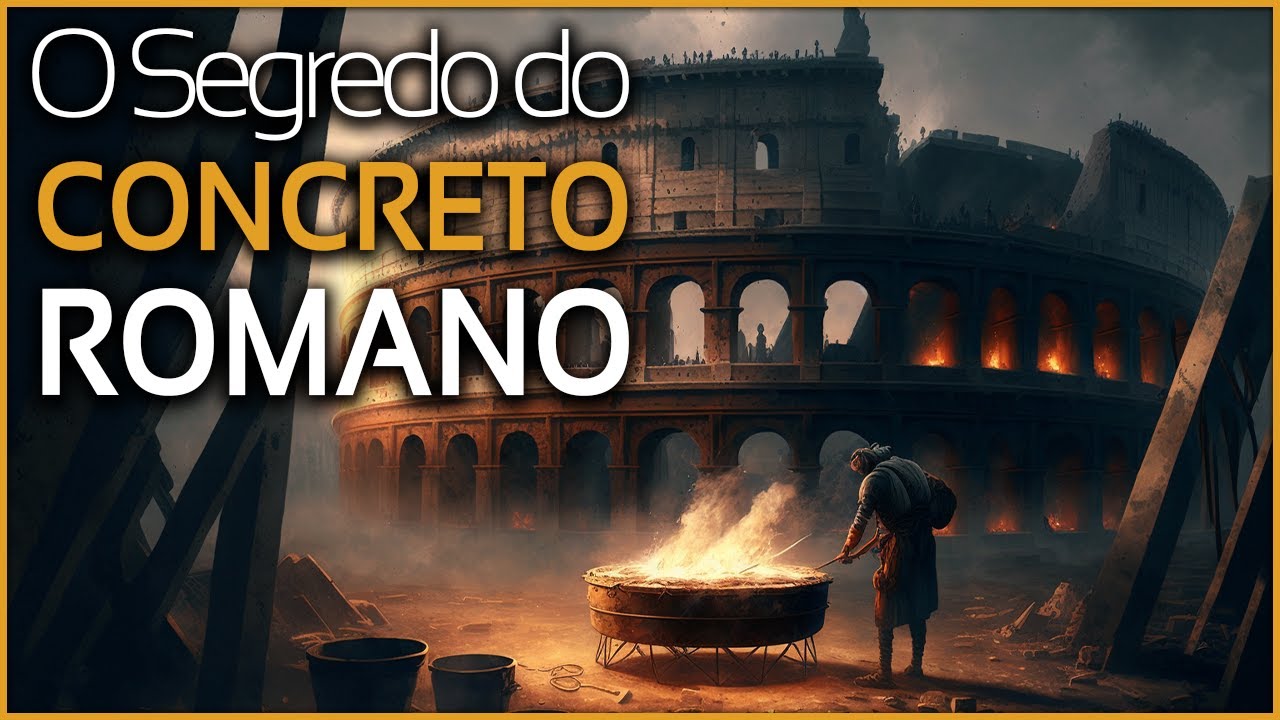 FINALMENTE descoberto o verdadeiro segredo do CONCRETO Romano