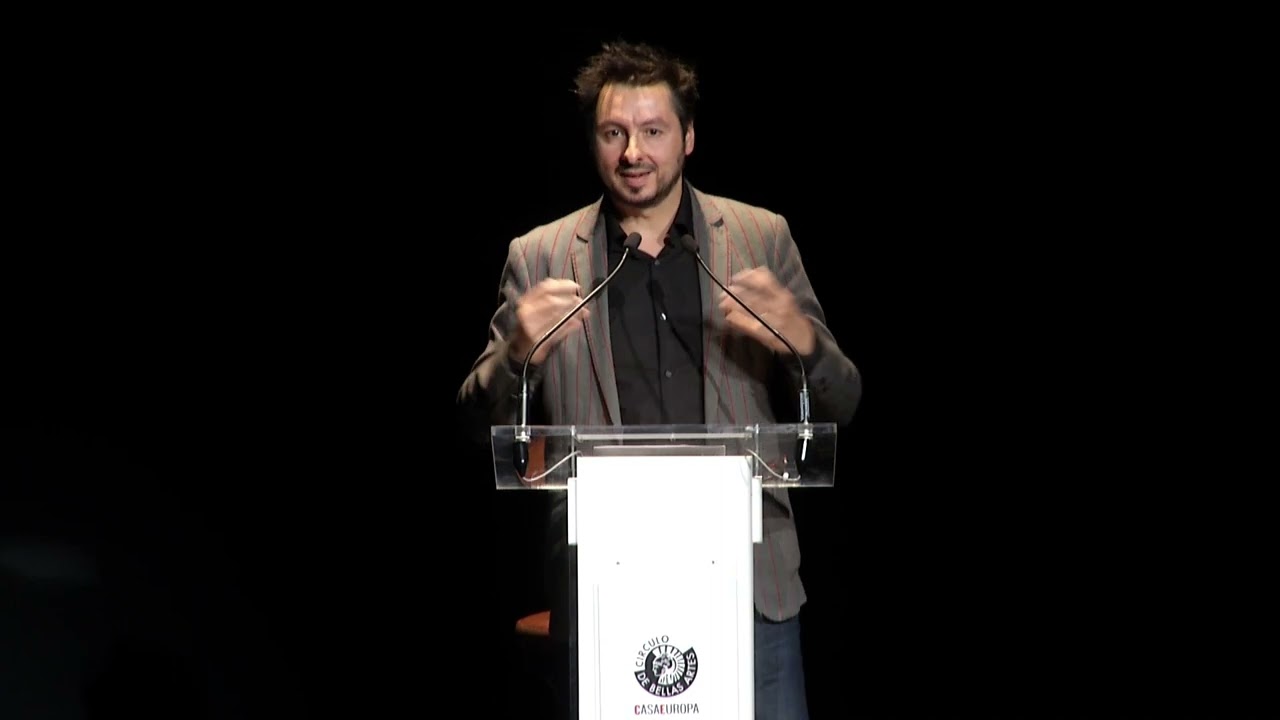 Antonio Lucas en el homenaje a Javier Marías