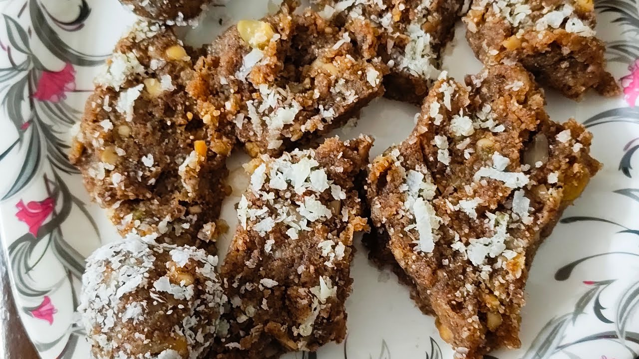 Arogyadi khajoori barfi #😋😋👌👌
