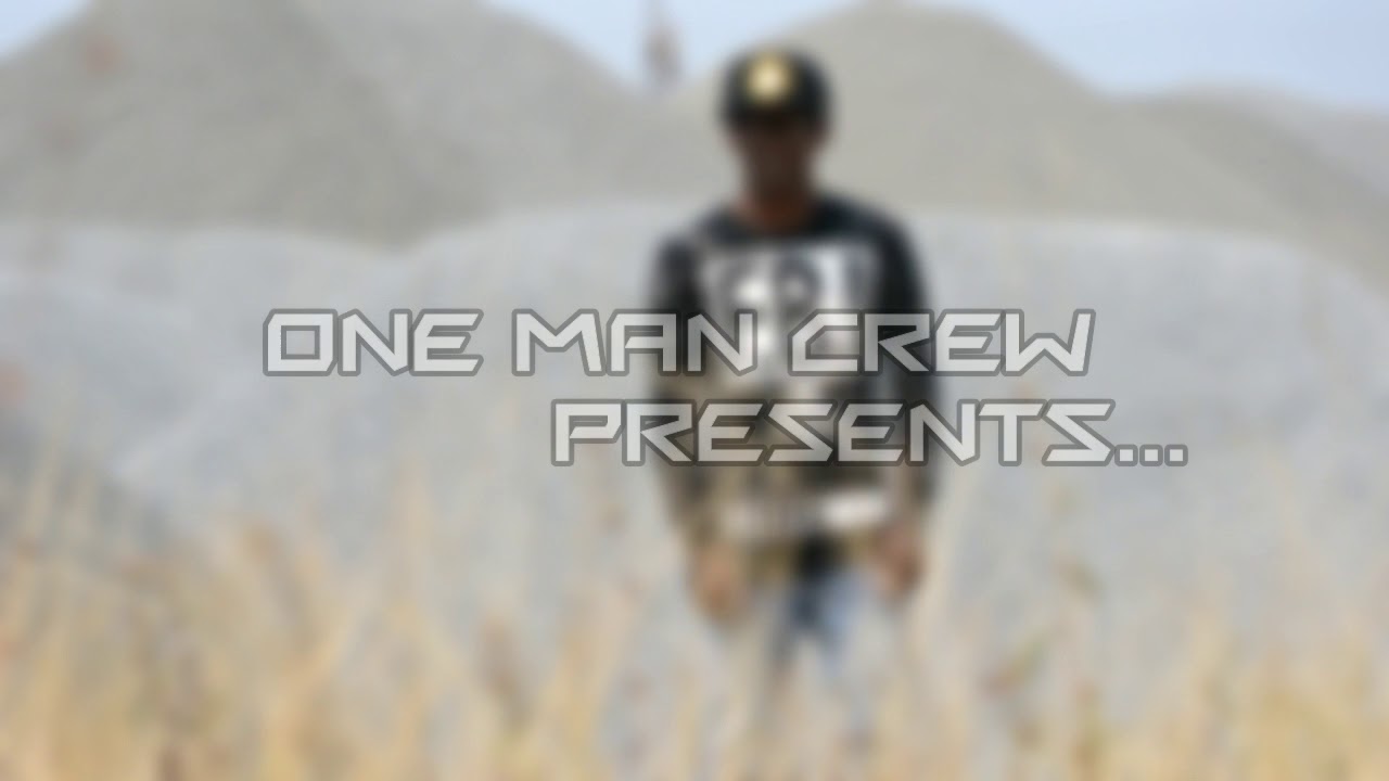 One man crew-Shape of you cover video