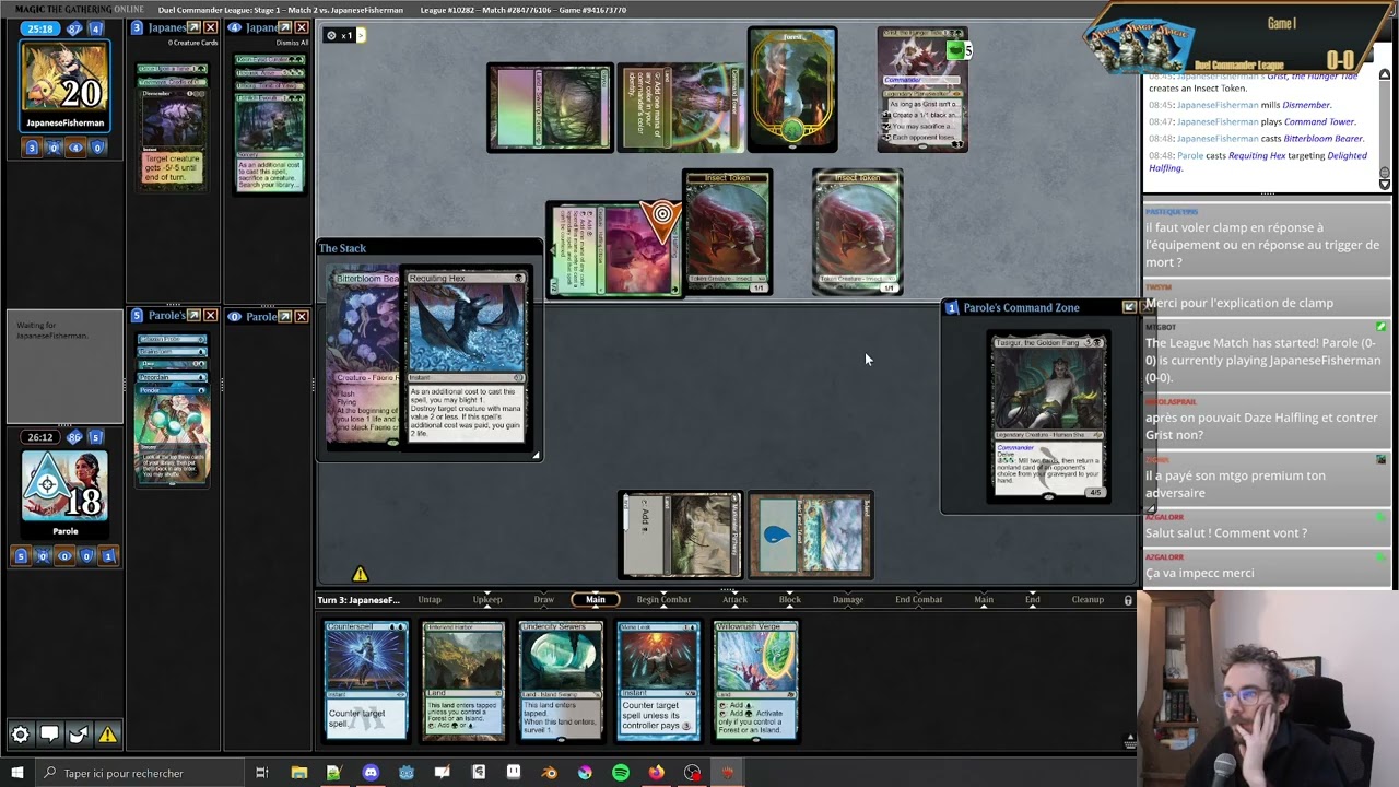 Duel Commander - Tasigur fair neoformless !