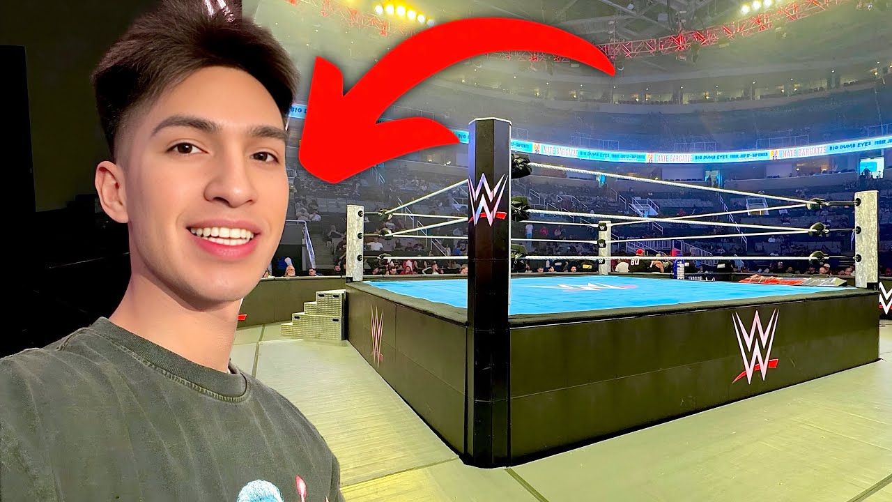 My INSANE Front Row WWE Experience!