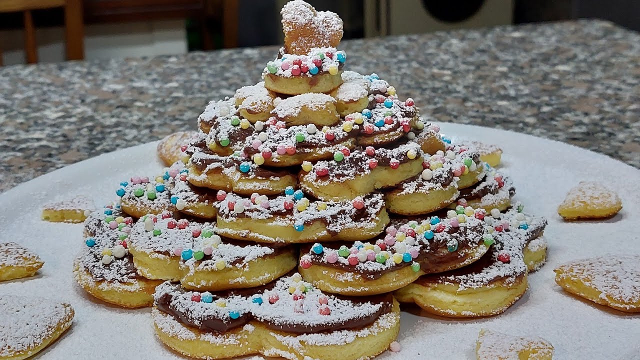 Alberello di pancake per bambini