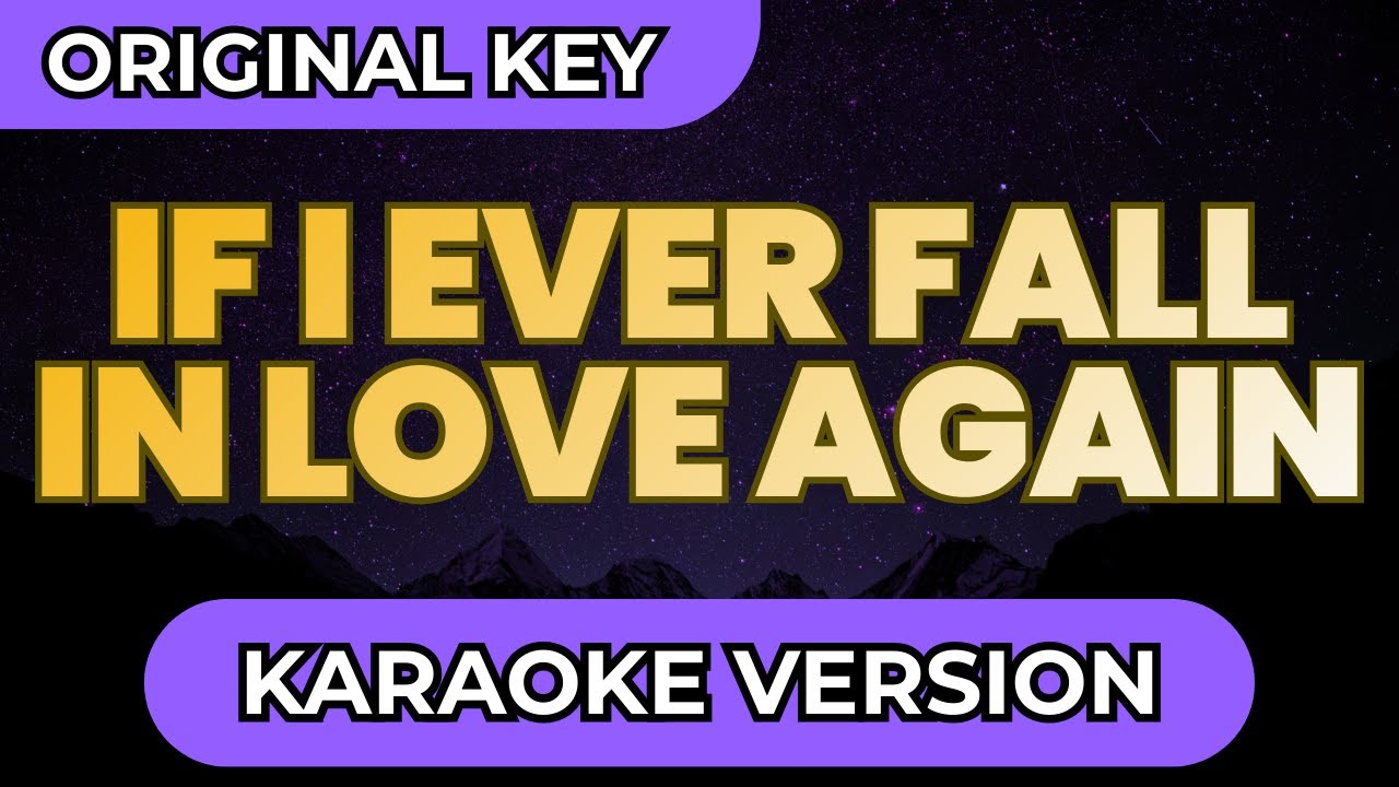 Kenny Rogers and Anne Murray - If I Ever Fall In Love Again (Karaoke Version with Lyrics)