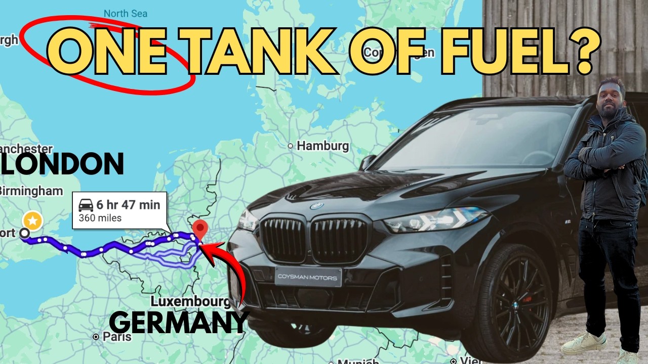 Проехать три страны на одном баке топлива — хватит ли сил BMW x5 50e?