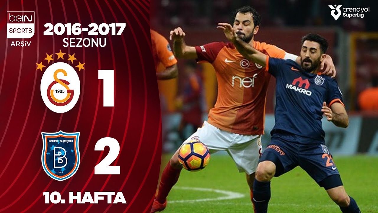 Galatasaray (1-2) Başakşehir | MAÇ ÖZETİ | 10. Hafta - 2016/2017