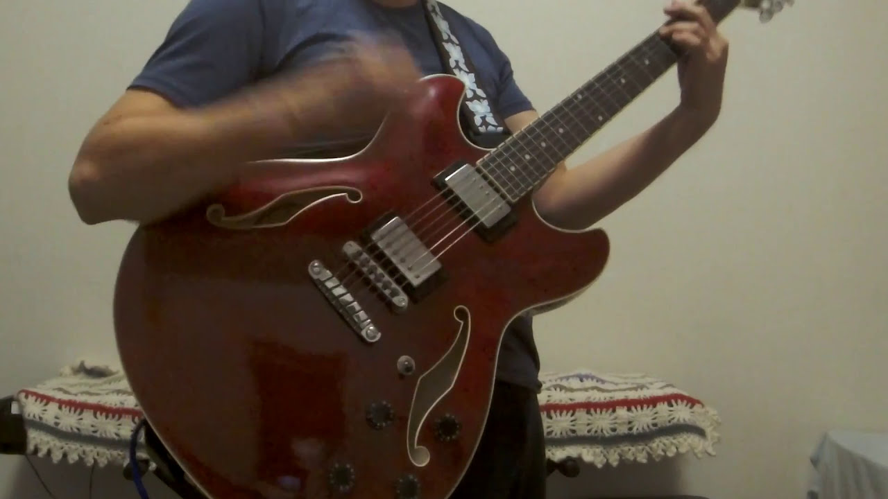 Ibanez Artcore AS73 Semi-Hollow Guitar Sound Check & Demo 1/28/16