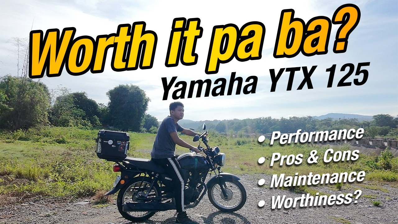 Yamaha YTX 125 Review: After 4 Years Worth it Pa Ba?
