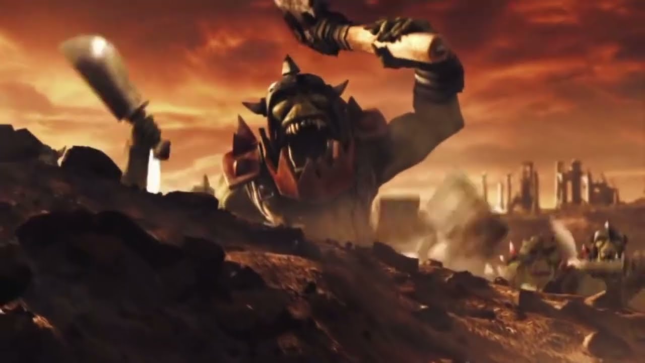 《戰鎚40K：破曉之戰》動畫「血鴉戰團VS歐克蠻人！」(戰錘40K：戰爭黎明)
