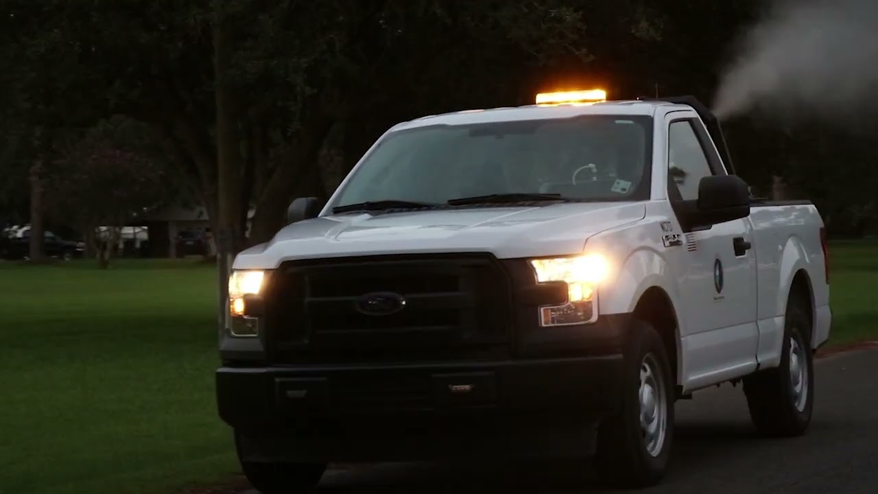 Calcasieu Parish Mosquito Control Spray Trucks