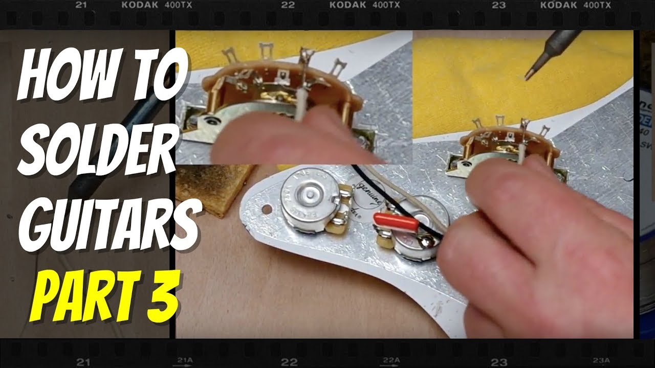 Как паять гитары (3/6) — Пайка переключателя Stratocaster
