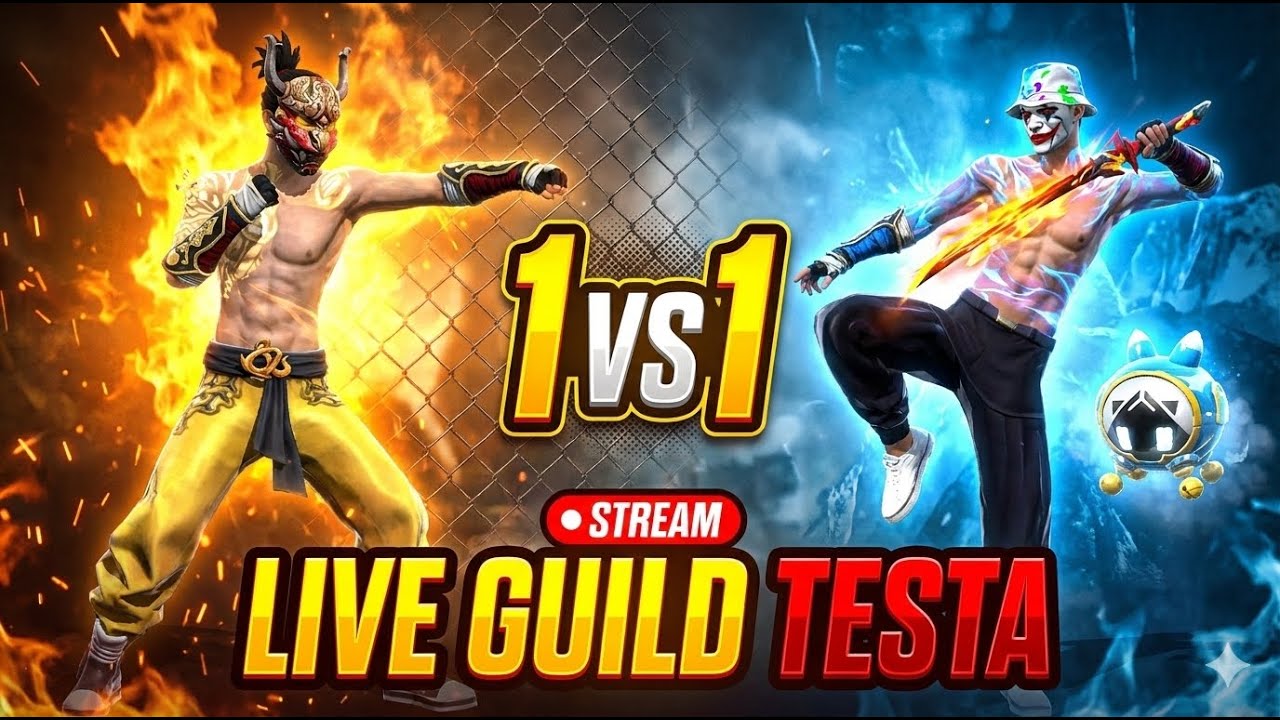 🔴[Live] I AM BACK DOSTO😁My New Squad😎 - Free Fire Live !!