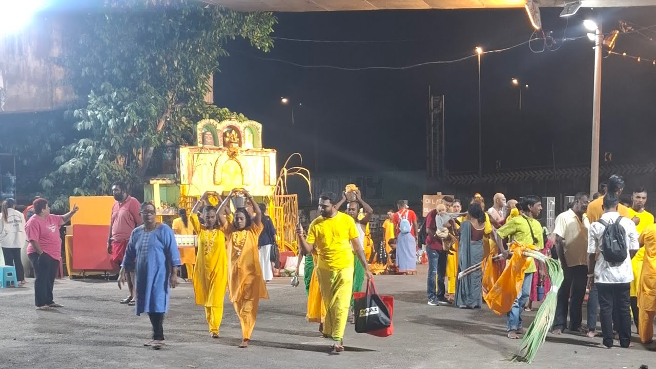 Pre Thaipusam 2026  at Batu Caves Riverside #thaipusam2026 #batucaves #batucavesmurugantemple 