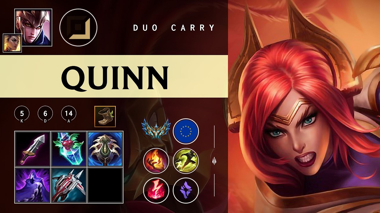 Quinn ADC vs Kai'Sa - EUW Challenger Patch 26.03