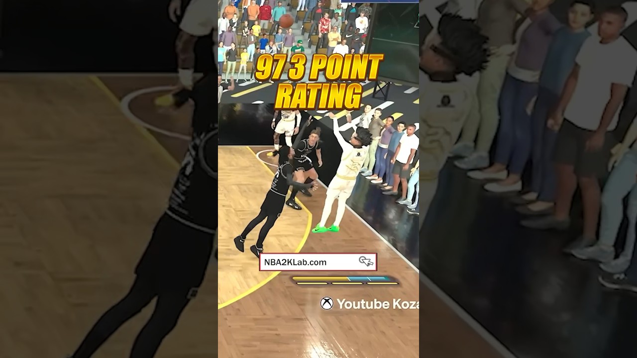 NBA 2K24 Best Build Ratings: Guard Build with 97 3 Point Shot #nba2k24 #2k24 #2k