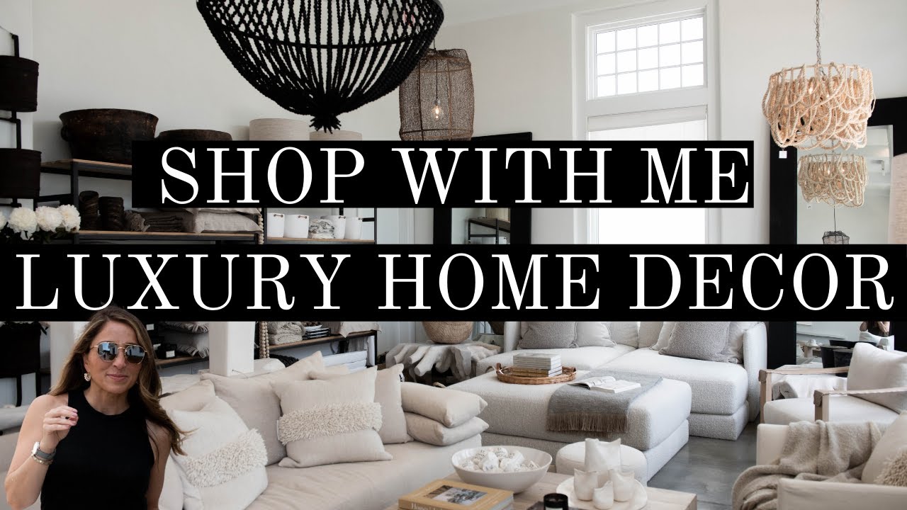 MODERN LUXURY BEACH HOUSE Come Shopping with Me at Mast MODERN BEACH DECOR SHOP @HOUSE OF VALENTINA
