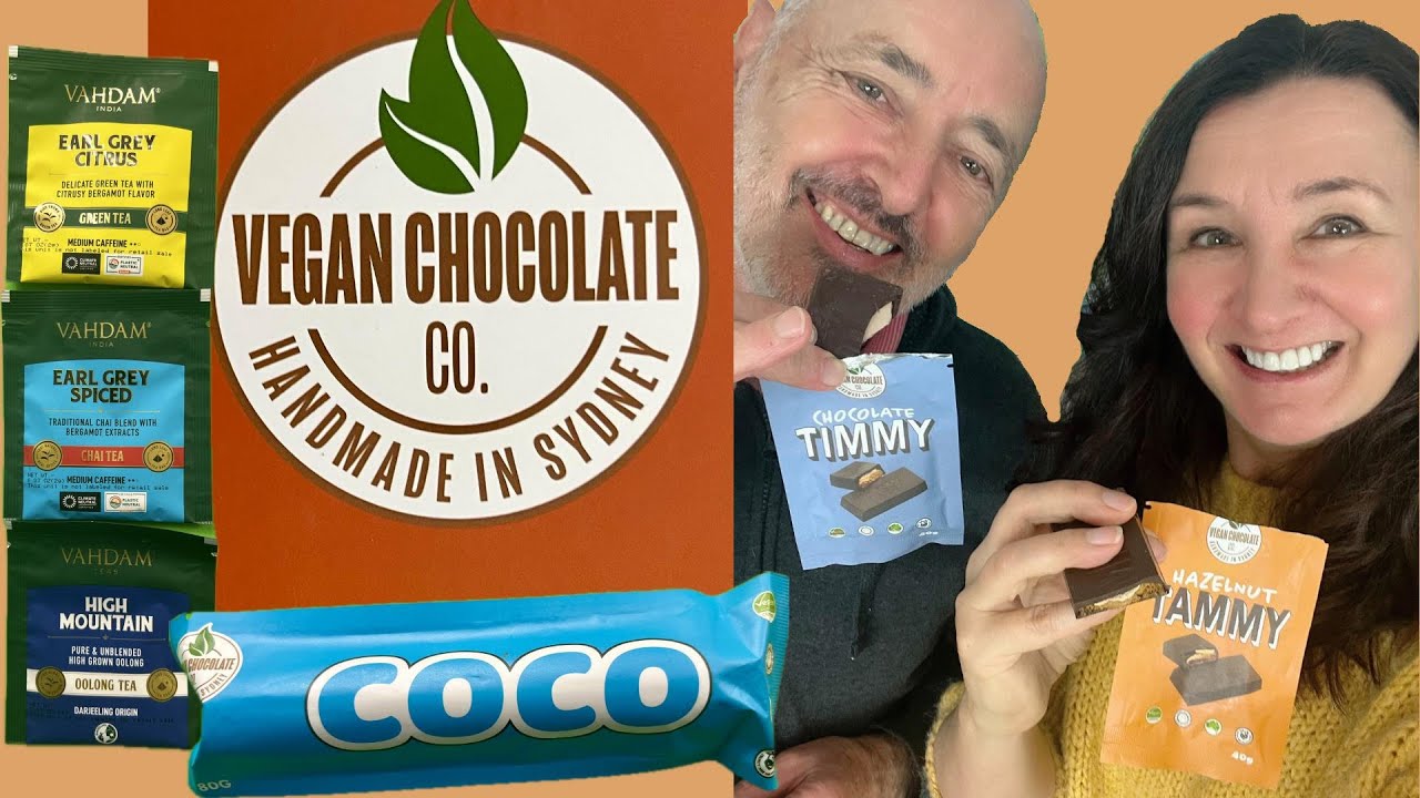 Vegan Chocolate Co Sydney and Vahdam Tea Taste Test