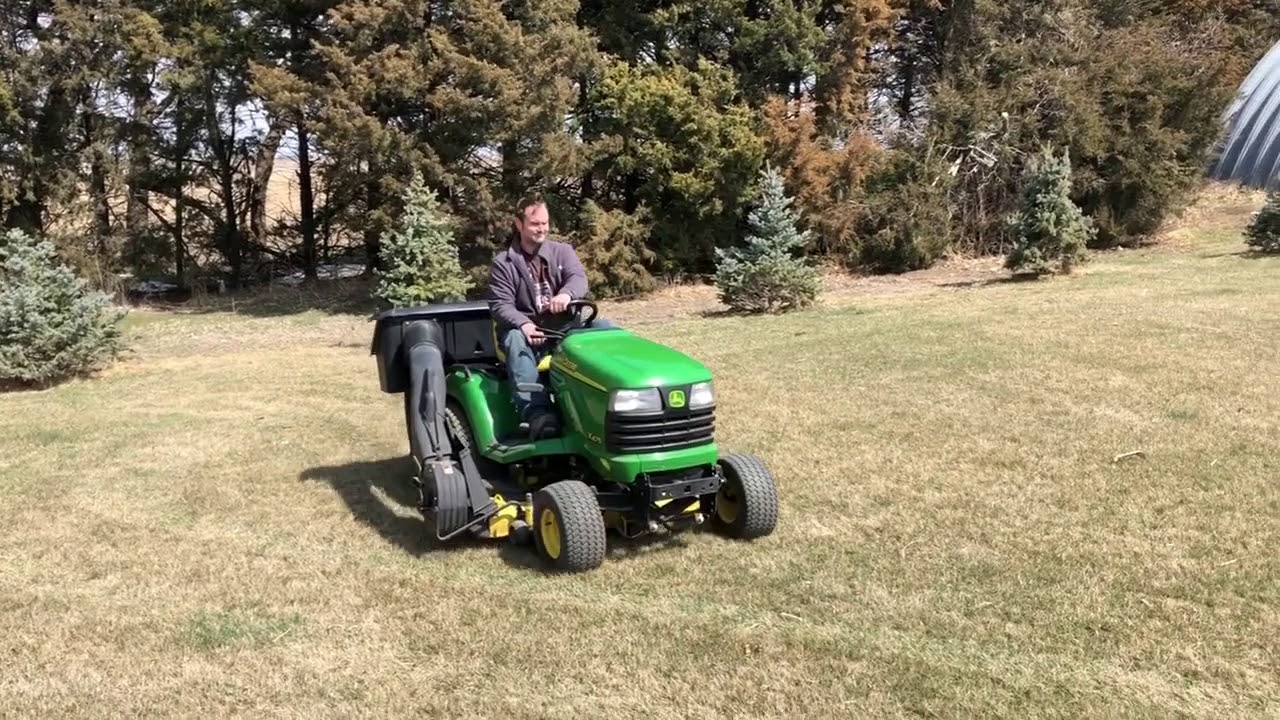 BigIron.com  EN6593  2002 John Deere X475 Lawn Mower  5-23-18 auction