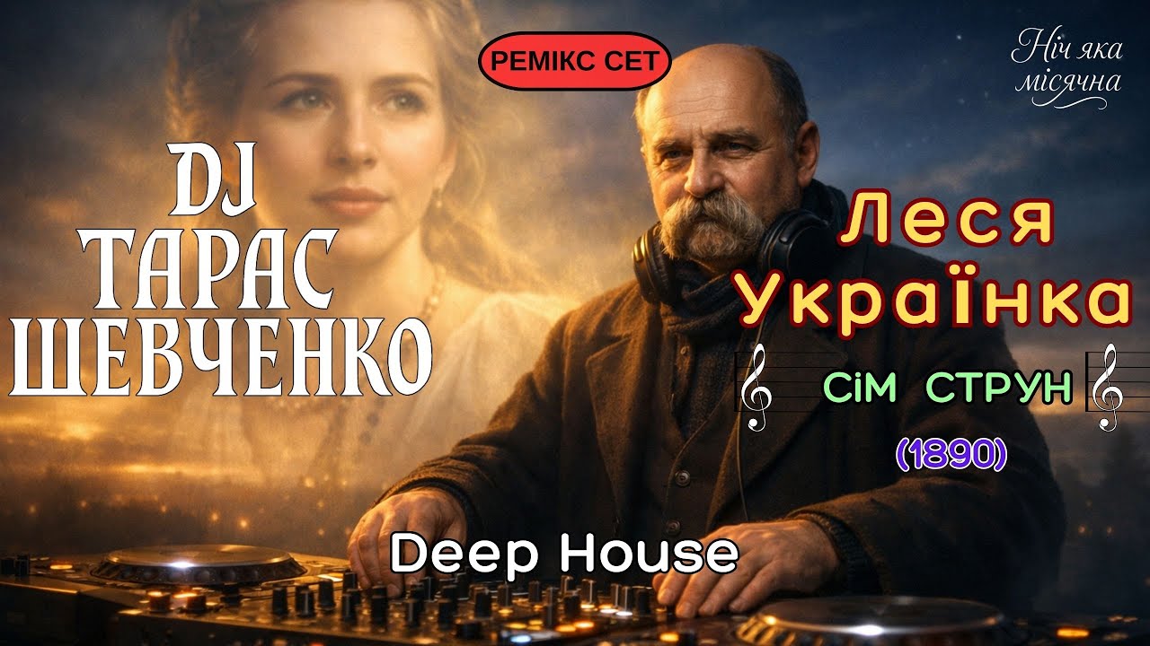 🎧 DJ Шевченко – Сім Струн Лесі Українки | Ніжний Недільний Ремікс-сет
