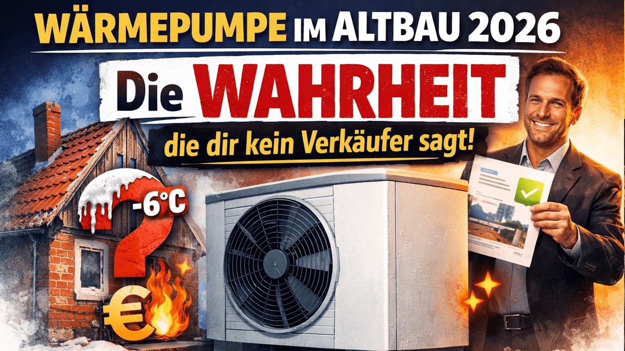 Wärmepumpe im Altbau: Die versteckten Kosten, die niemand nennt