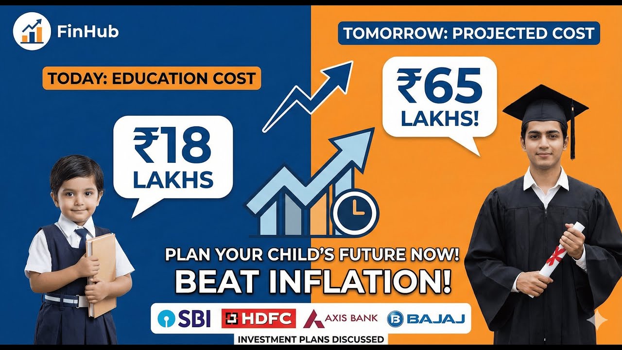 Plan your Child's Future with Best Child Investment Plan |SBI -HDFC -BAJAJ -Axis | Child ULIP Plans
