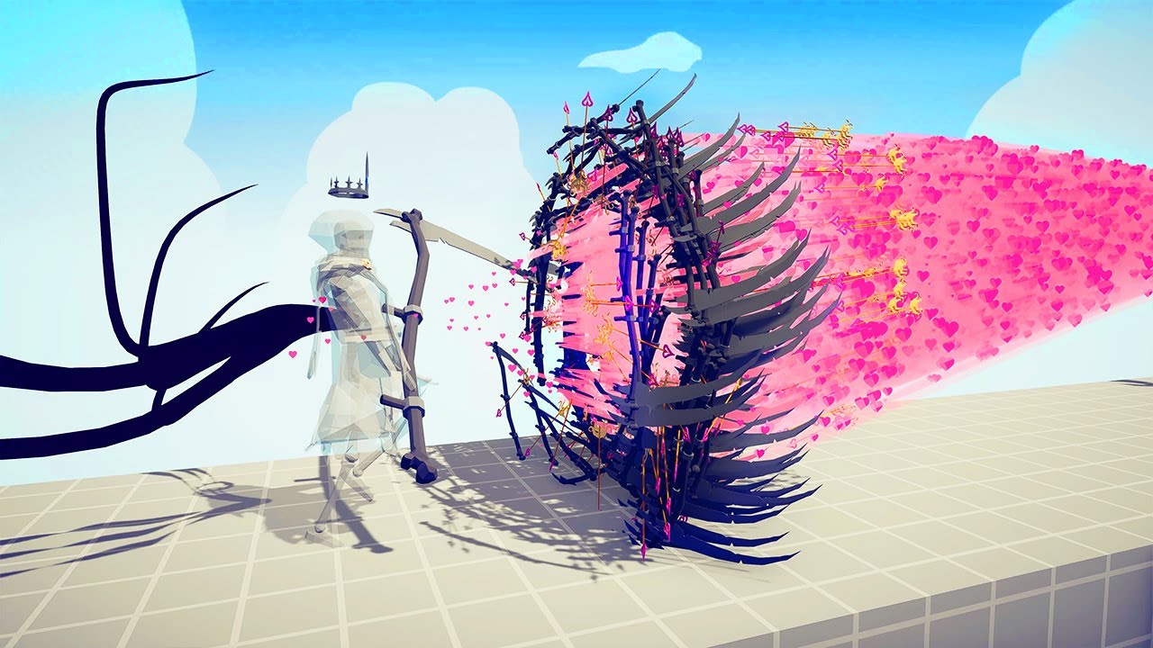 SUPER REAPER vs 1000x OP UNITS | TABS - Totally Accurate Battle Simulator