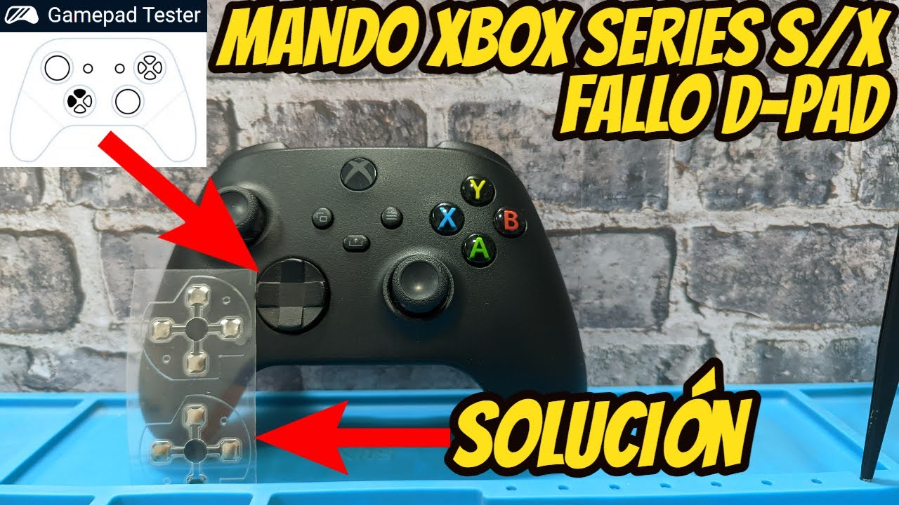 Mando Xbox Series S/X Fallo D-Pad Cruceta || Solución Paso a Paso