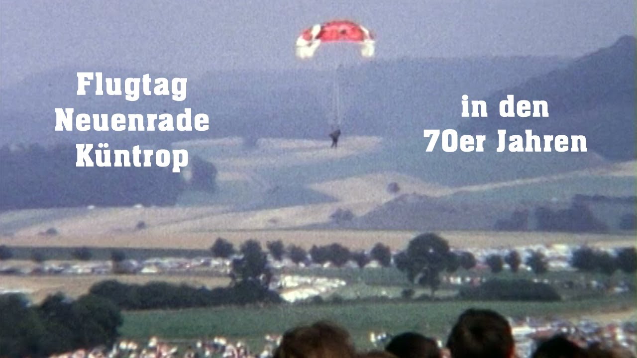 Flugtag Neuenrade Küntrop aus den 70er Jahren