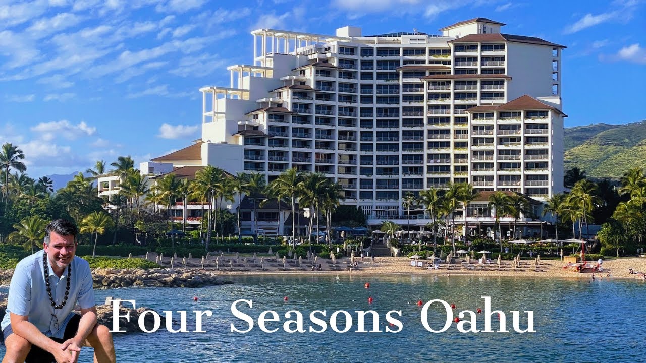 Four Seasons Oahu на острове Ко-Олина | Полный тур 4k