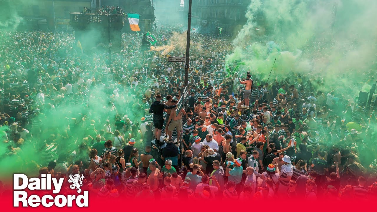 Celtic urges fans not to attend title party gatherings in Glasgow as fears of disorder grow