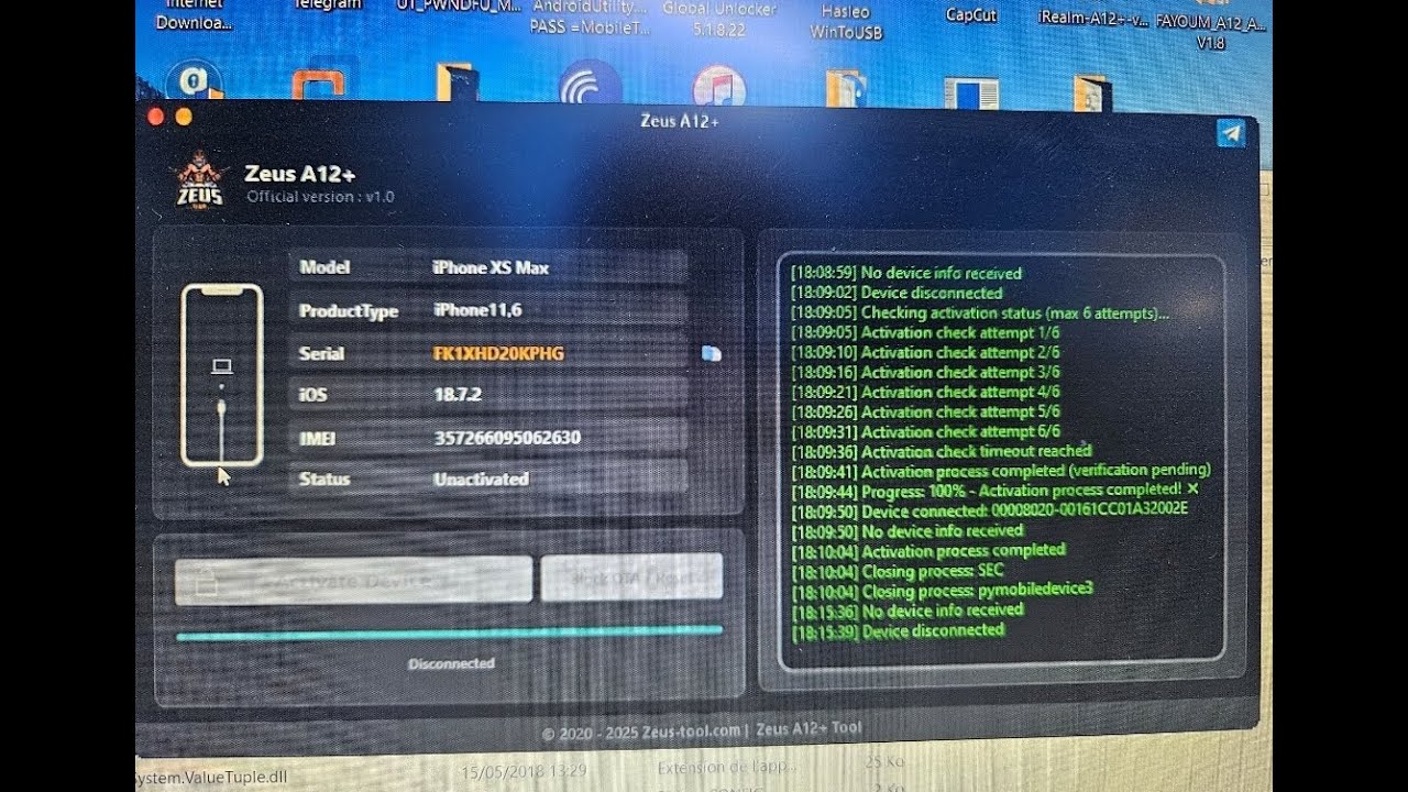 bypass with sim iPhone XR XSMAX XS FOR FREE ZEUS A12+