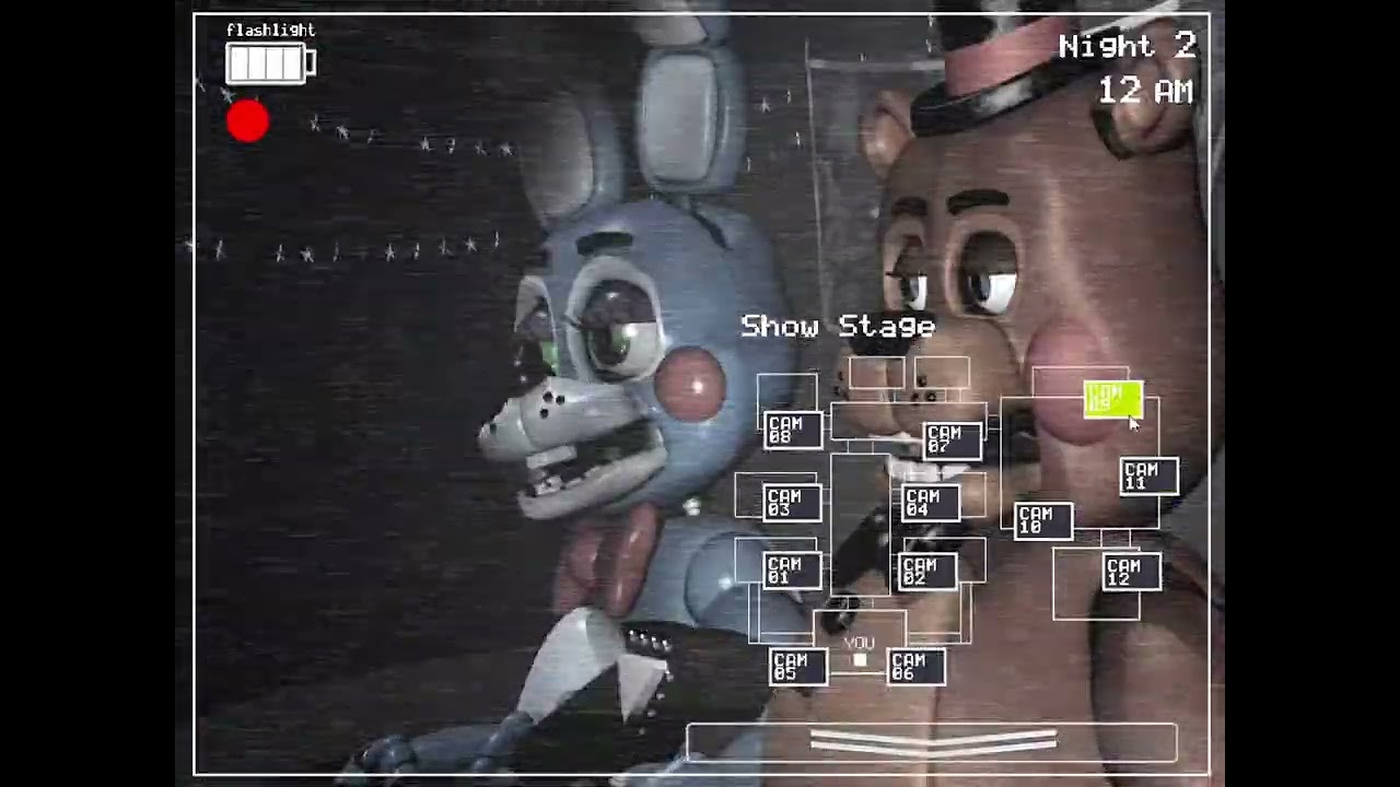 Five Nights at Freddy's 2 - 4:3 Gameplay