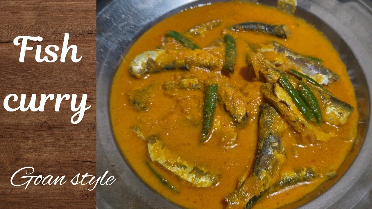 Authentic Goan Fish Curry  ll sardine (Tarle) coconut curry recipe in Goan style