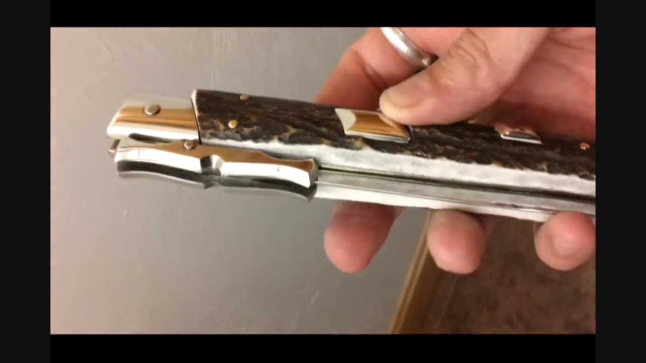 New 2012 AGA Campolin Slant Button Batwing Swinguard Switchblade