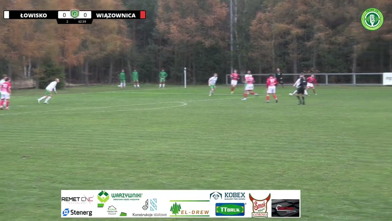 ŁKS Łowisko 🆚 KS Wiązownica 3:1 (0:0) {skrót} - bramki i kluczowe momenty meczu. 11 listopada 2025 r