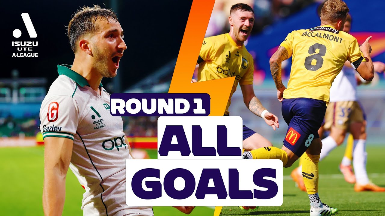 All Goals Round 1 | Isuzu UTE A-League 2025/26 💥 Every Strike, Every Moment!