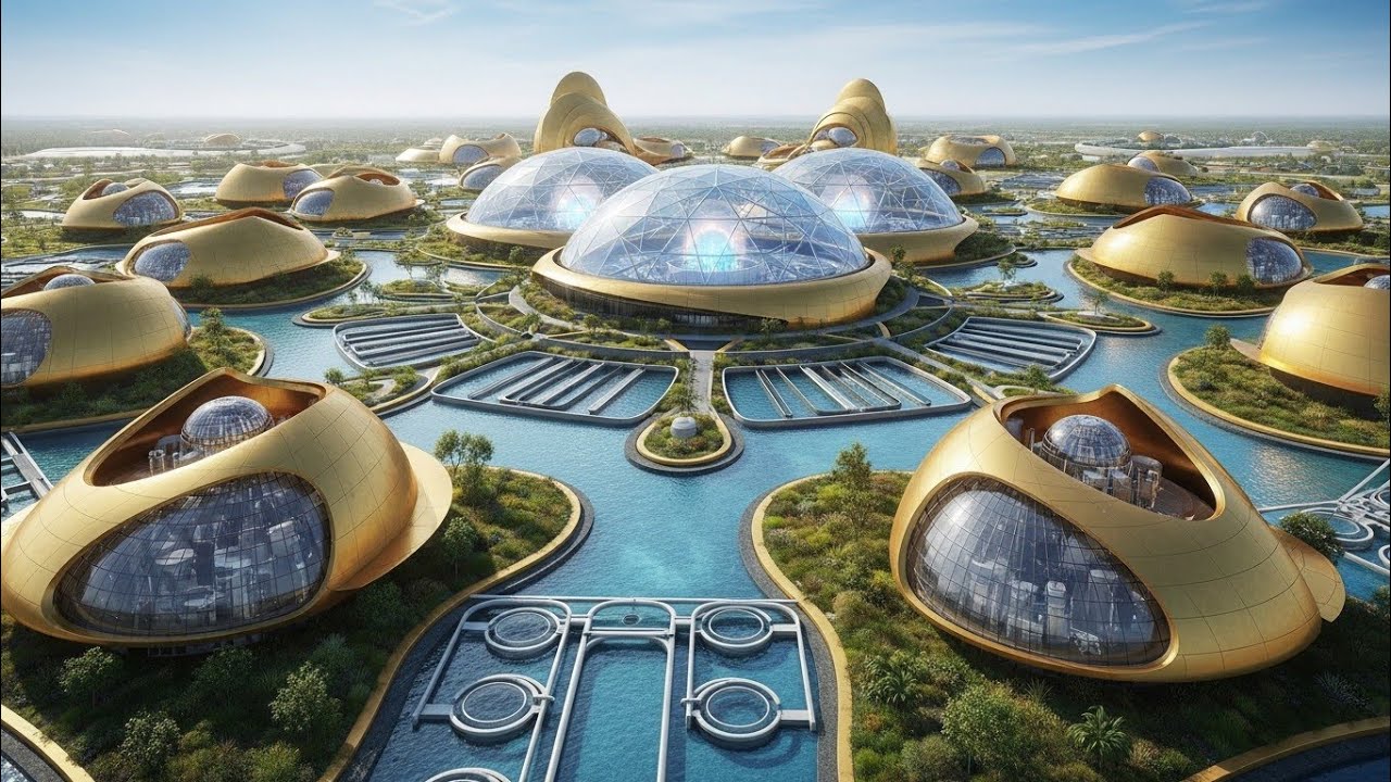 ⭐Modern Life Ai,AI Generated FUTURE CITY 3100 | Ultra Realistic Sci-Fi Megapolis 8K Cinematic Tour🤯