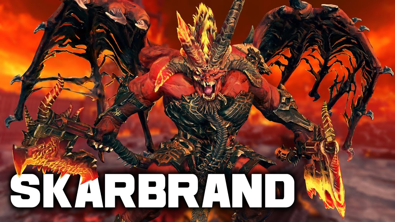 📚¿Quién es SKARBRAND? (LORE - TRASFONDO) Conociendo a los personajes de Warhammer Fantasy #TotalWar